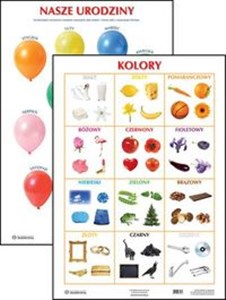 Obrazek Plansza Kolory Nasze urodziny