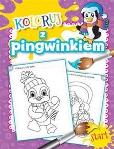Bild von Pakiet: Koloruj z pingwinkiem / Pingwinek