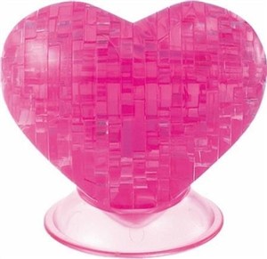 Obrazek Crystal puzzle mini serce