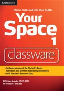 Bild von Your Space Level 1 Classware DVD-ROM with Teacher's Resource Disc