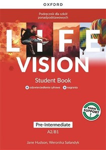 Obrazek Life Vision Pre-Intermediate Podręcznik + e-book + multimedia