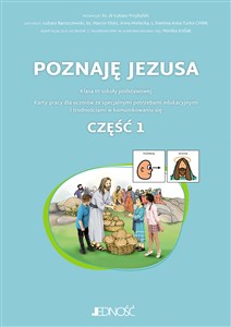 Obrazek Poznaję Jezusa Karty pracy dla uczniów ze specjalnymi potrzebami edukacyjnymi i trudnościami w komunikacji z symbolami PCS