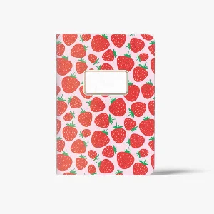 Obrazek HEFTE A5 PATTERN STRAWBERRIES