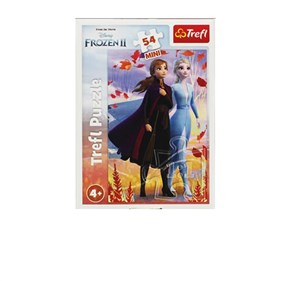 Obrazek Puzzle 54 mini W świecie Anny i Elsy 2 TREFL