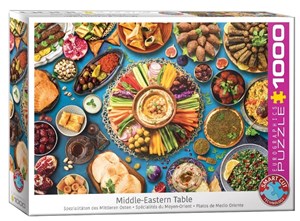 Obrazek Puzzle 1000 Potrawy bliskowschodniego stołu