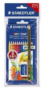Bild von Zestaw kredek Noris Club 12 kolorów +ołówek i gumka