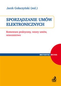 Obrazek Sporządzanie umów elektronicznych Komentarz praktyczny, wzory umów, orzecznictwo