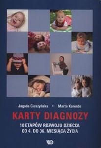 Bild von Karty diagnozy 10 etapów rozwoju dziecka od 4. do 36. miesiąca życia;