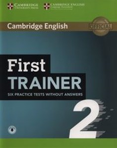 Obrazek First Trainer 2 Six Practice Tests without Answers with Audio