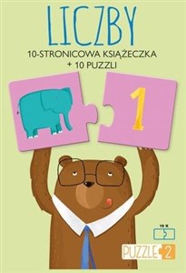 Obrazek Liczby (książeczka + 10 puzzli)