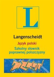Obrazek Język polski Szkolny słownik poprawnej polszczyzny
