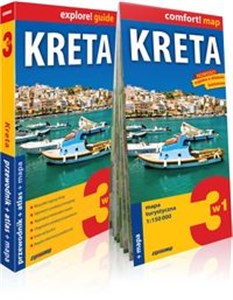 Bild von Kreta explore! guide 3w1: przewodnik+atlas+mapa