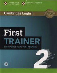 Bild von First Trainer 2 Six Practice Tests with Answers with Audio