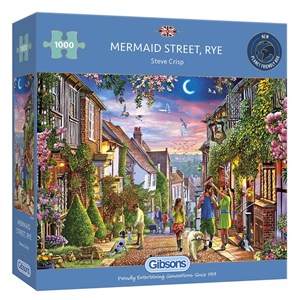 Bild von Puzzle 1000 Mermaid Street/Rye/Anglia G3