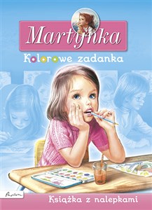 Obrazek Martynka Kolorowe zadanka Książka z nalepkami