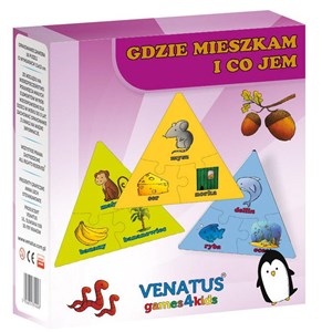 Obrazek Gdzie mieszkam i co jem? VENATUS