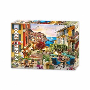 Bild von Puzzle 1000 Włochy, Zachód słońca