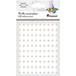 Bild von Perełki samoprzylepne 5mm 100szt białe