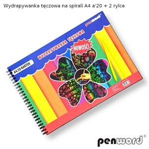 Bild von Wydrapywanka tęczowa A4 na spirali
