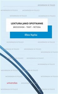 Bild von Lektura jako spotkanie Brzozowski - tekst - metoda