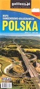 Polska książka : Mapa samoc... - Opracowanie Zbiorowe
