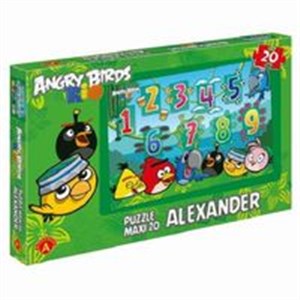 Obrazek Puzzle maxi cyferki Angry Birds Rio 20