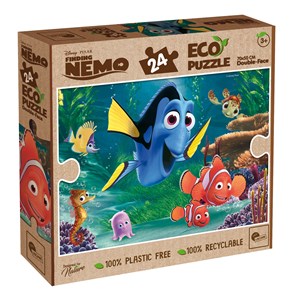 Obrazek Puzzle 24 dwustronne Eko Nemo