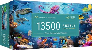 Obrazek Puzzle 13500 UFT Dive into Underwater Paradise 81027