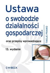 Bild von Ustawa o swobodzie działalności gospodarczej oraz przepisy wprowadzające