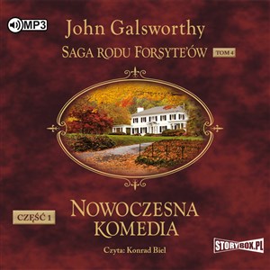 Obrazek [Audiobook] CD MP3 Nowoczesna komedia. Część 1. Biała małpa. Saga rodu Forsyte’ów. Tom 4