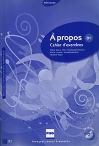 Bild von A propos B1 Cahier d'exercices + CD