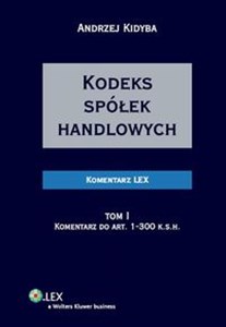 Bild von Kodeks spółek handlowych Komentarz t.1/2