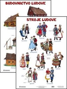 Bild von Plansza Stroje ludowe Budownictwo ludowe
