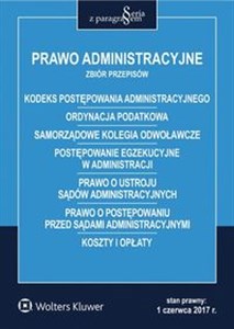 Bild von Prawo administracyjne Zbiór przepisów