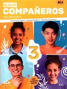 Obrazek Nuevo Companeros 3 B1.1 Podręcznik + con licencia Digital