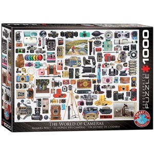 Obrazek Puzzle 1000 Aparaty fotograficzne