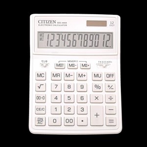 Bild von Kalkulator Citizen SDC-444X-WH biały