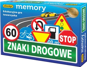 Bild von Znaki drogowe Memory Gra edukacyjna gra towarzyska