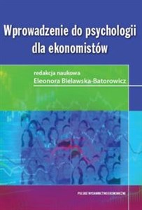 Obrazek Wprowadzenie do psychologii dla ekonomistów