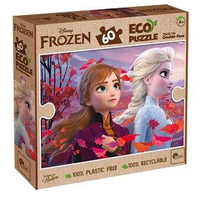Bild von Puzzle dwustronne Eko 60 Frozen