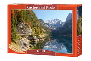 Bild von Puzzle 1500 el.C-152018-2 Gosausee, Austria C-152018-2