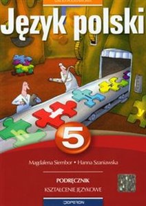 Obrazek Język polski 5 Podręcznik Kształcenie językowe szkoła podstawowa