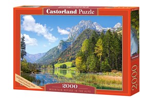 Bild von Puzzle 2000 Mountain Refuge in the Alps