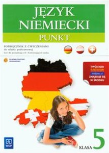 Obrazek Punkt 5 Język niemiecki Podręcznik z ćwiczeniami z płytą CD Szkoła podstawowa