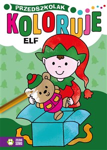 Obrazek Przedszkolak koloruje Elf