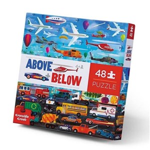 Obrazek Puzzle Powyżej i poniżej Pojazdy 48