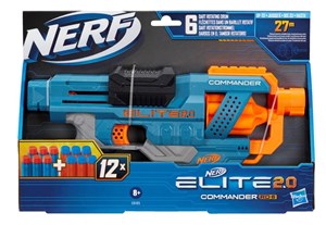 Bild von NERF Elite 2.0 Commander RD 6, pistolety i wyrzutnie