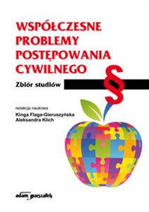 Bild von Współczesne problemy postępowania cywilnego Zbiór studiów