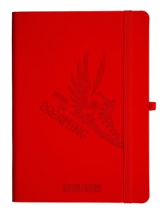 Obrazek Kalendarz Szkolny 2025/2026 Salsa B6 tygodniowy czerwony but