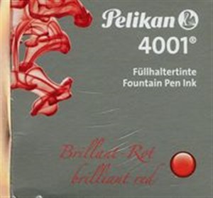 Obrazek Atrament do piór wiecznych 30 ml brylantowo-czerwony